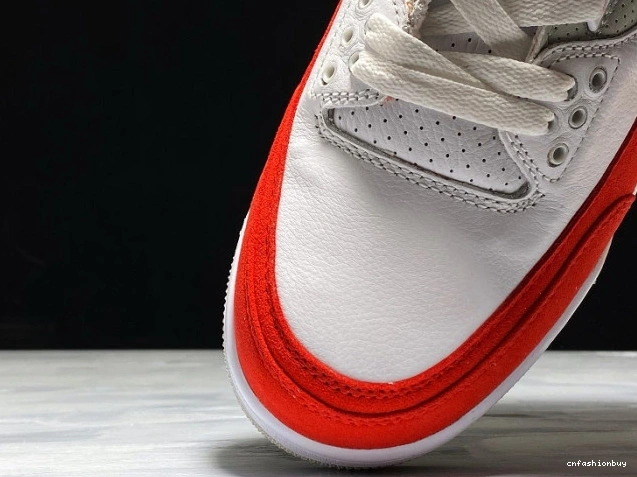 Tinker CJ0939-100 Red Jordan 3 Air Retro University White 0925